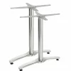 Tischgestell PRIMERO Aluminium für Tischplatten 110 x 70cm, 2 Stück