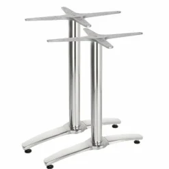 Tischgestell PRIMERO Aluminium für Tischplatten 110 x 70cm, 2 Stück