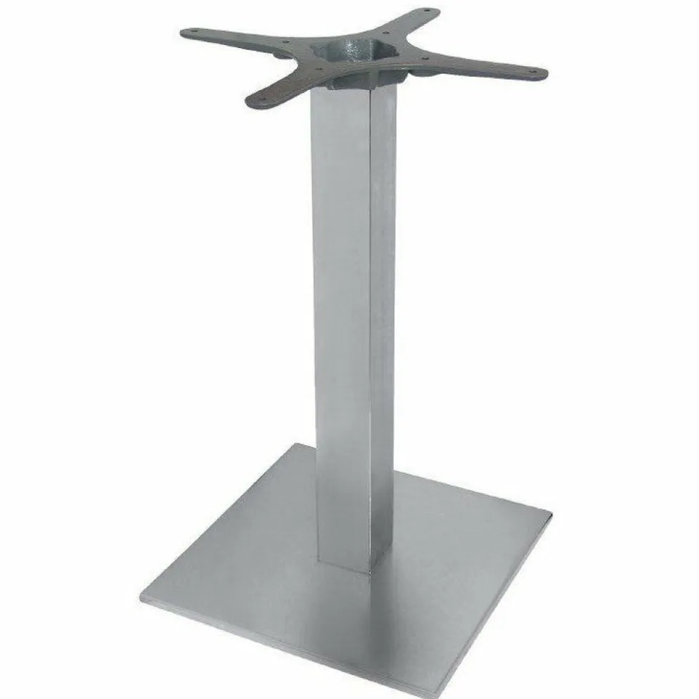 Tischgestell PRIMERO klappbar Aluminium für eckige Tischplatten bis Ø70cm