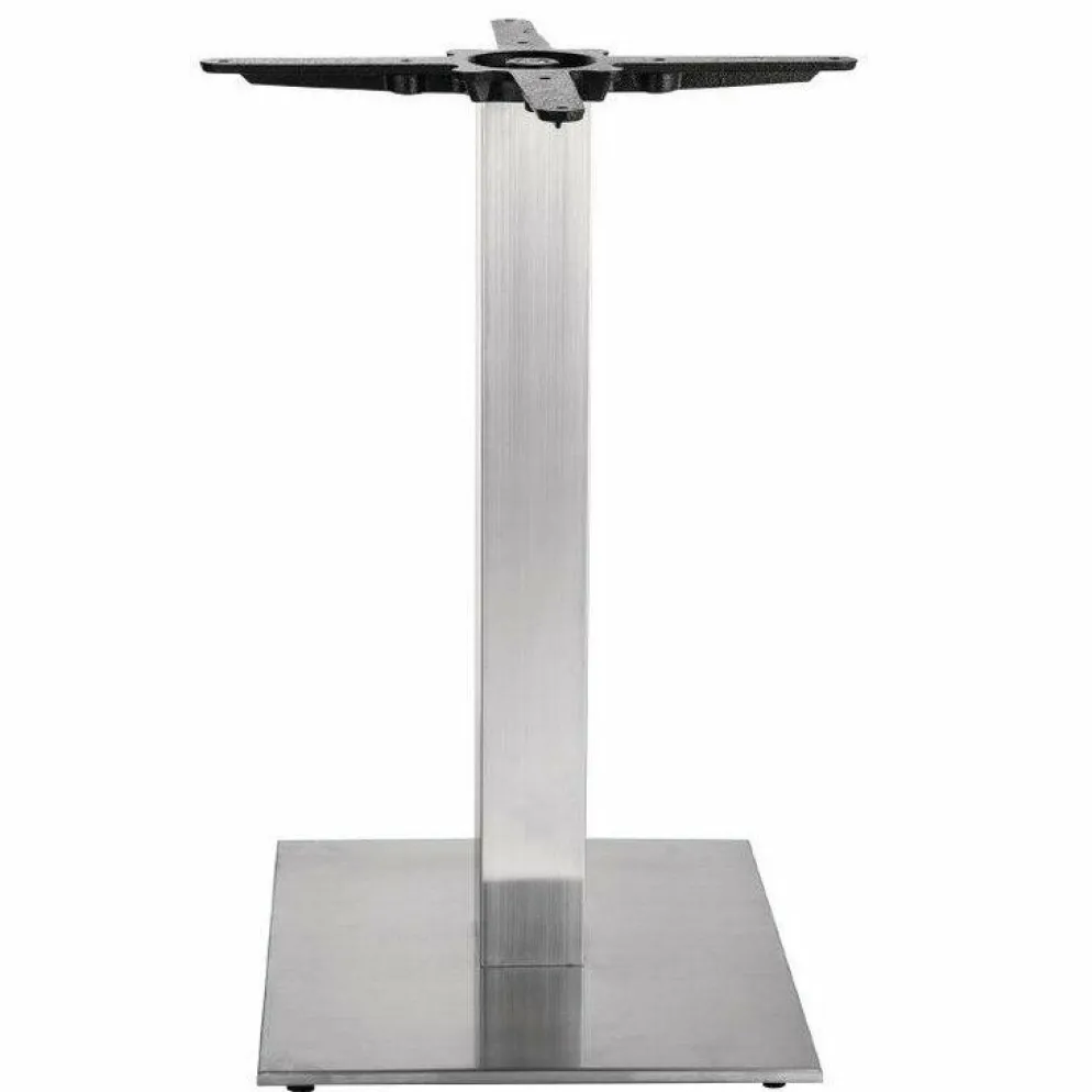 Tischgestell PRIMERO klappbar Aluminium für eckige Tischplatten bis Ø70cm