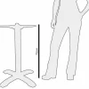 Tischgestell PRIMERO klassisch Gusseisen für Tischplatten bis Ø80cm