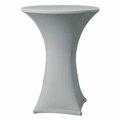 Tischhusse für Stehtische Samba grau , 85cm