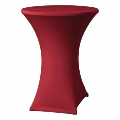 Tischhusse für Stehtische Samba D2 bordeaux, 85cm