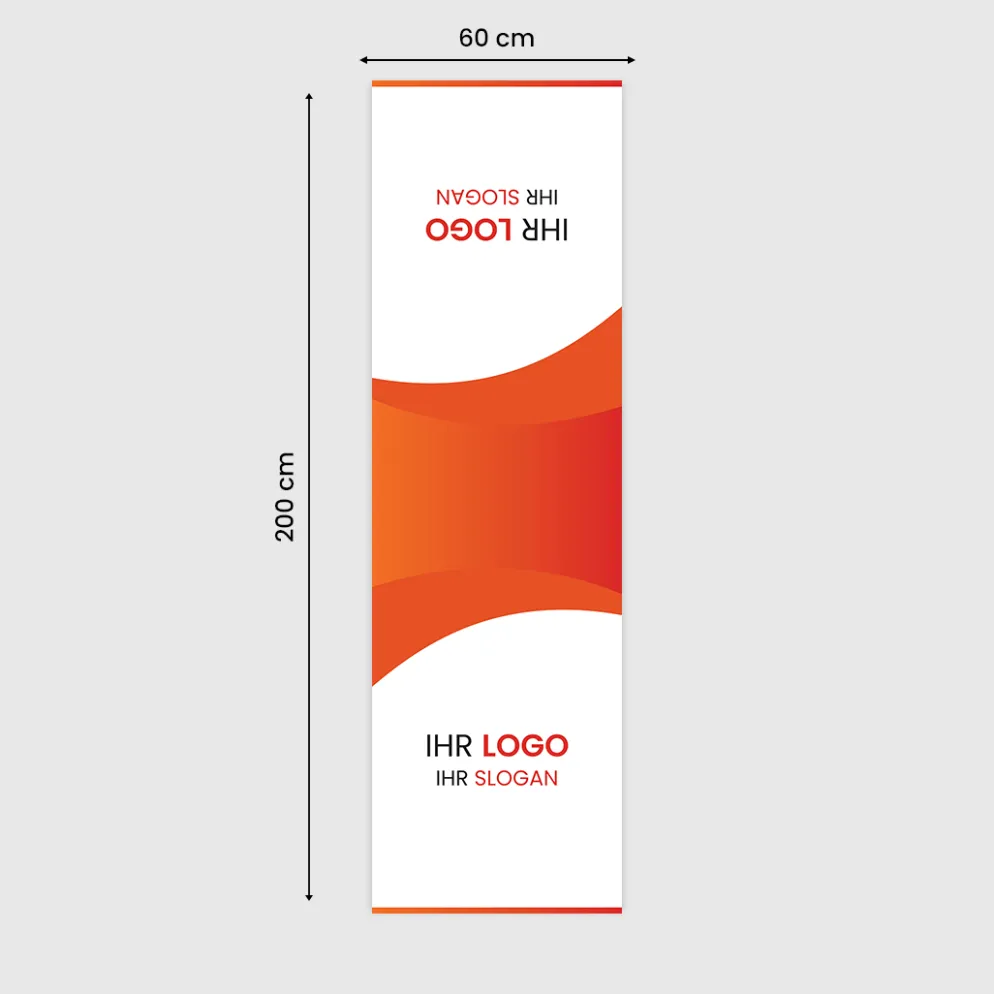 Tischläufer VTS-700 mit Logo, 200x60cm