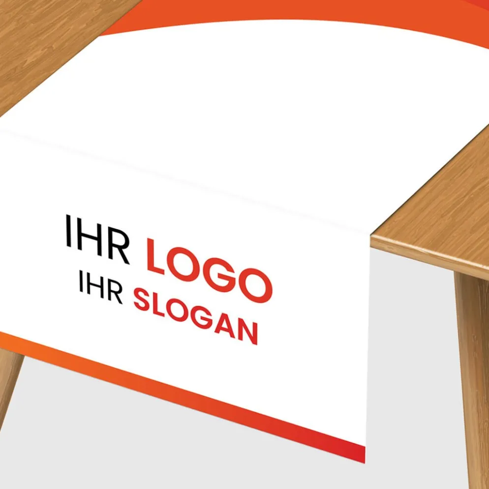 Tischläufer VTS-700 mit Logo, 200x60cm