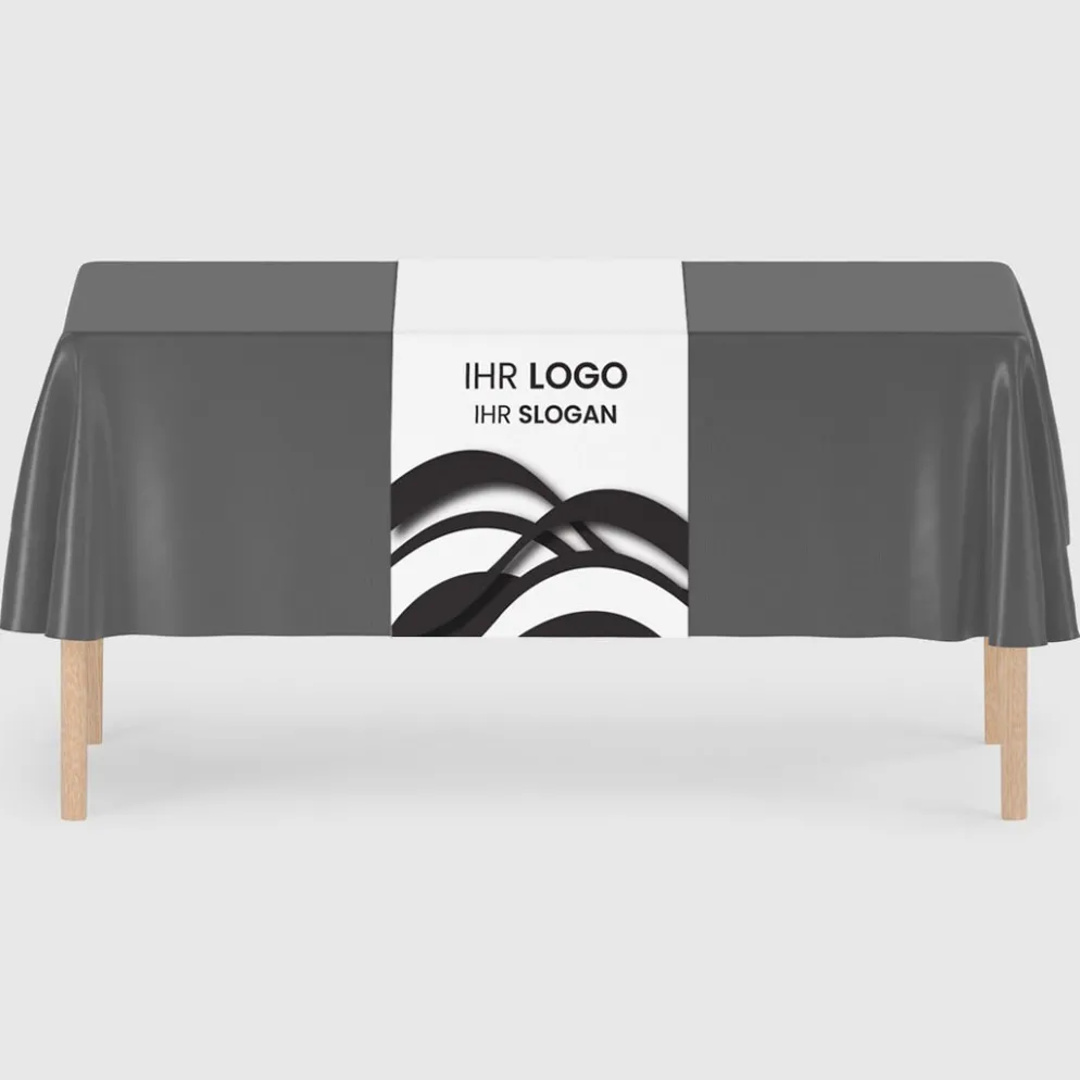 Tischläufer VTS-500 mit Logo, 200x60cm