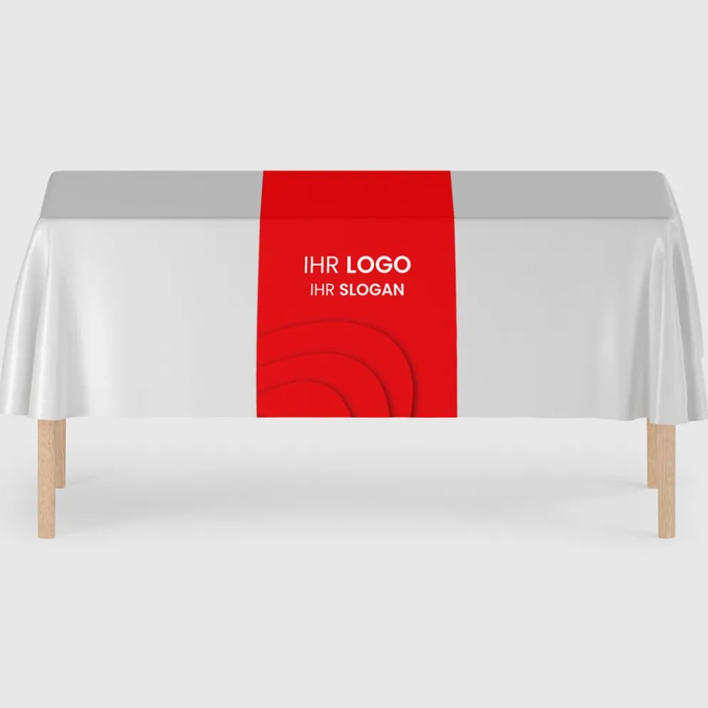 Tischläufer VTS-200 mit Logo, 200x60cm