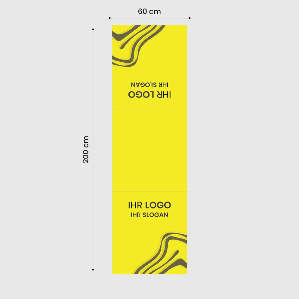 Tischläufer VTS-300 mit Logo, 200x60cm