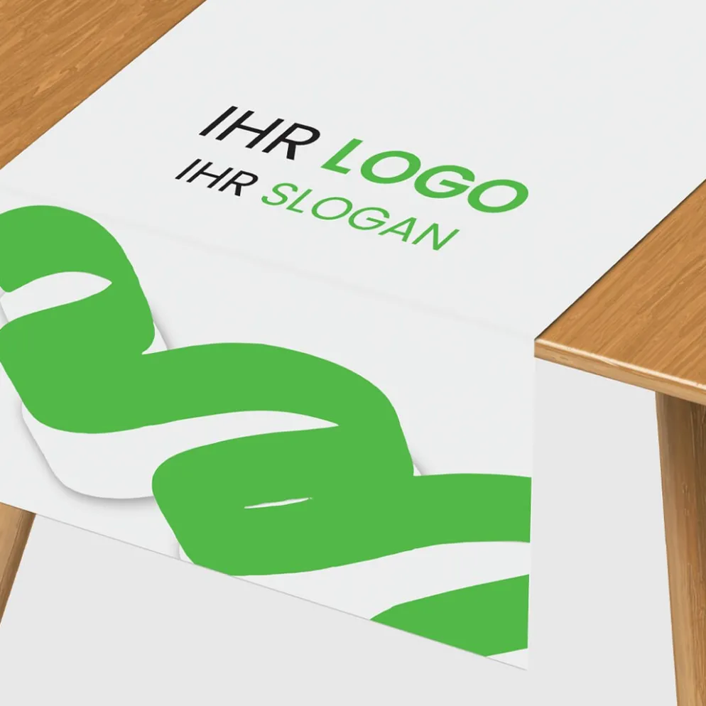 Tischläufer VTS-400 mit Logo, 200x60cm