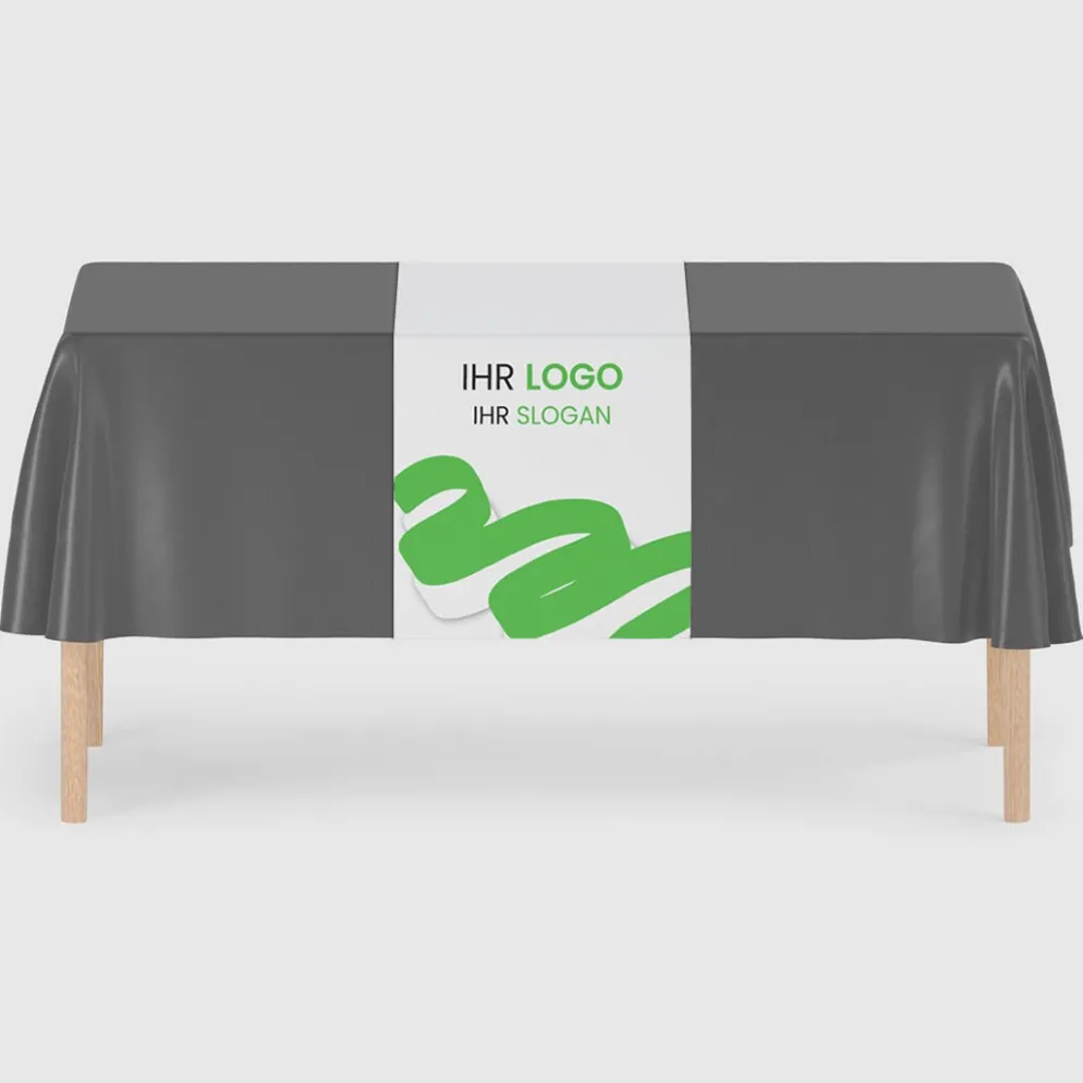 Tischläufer VTS-400 mit Logo, 200x60cm