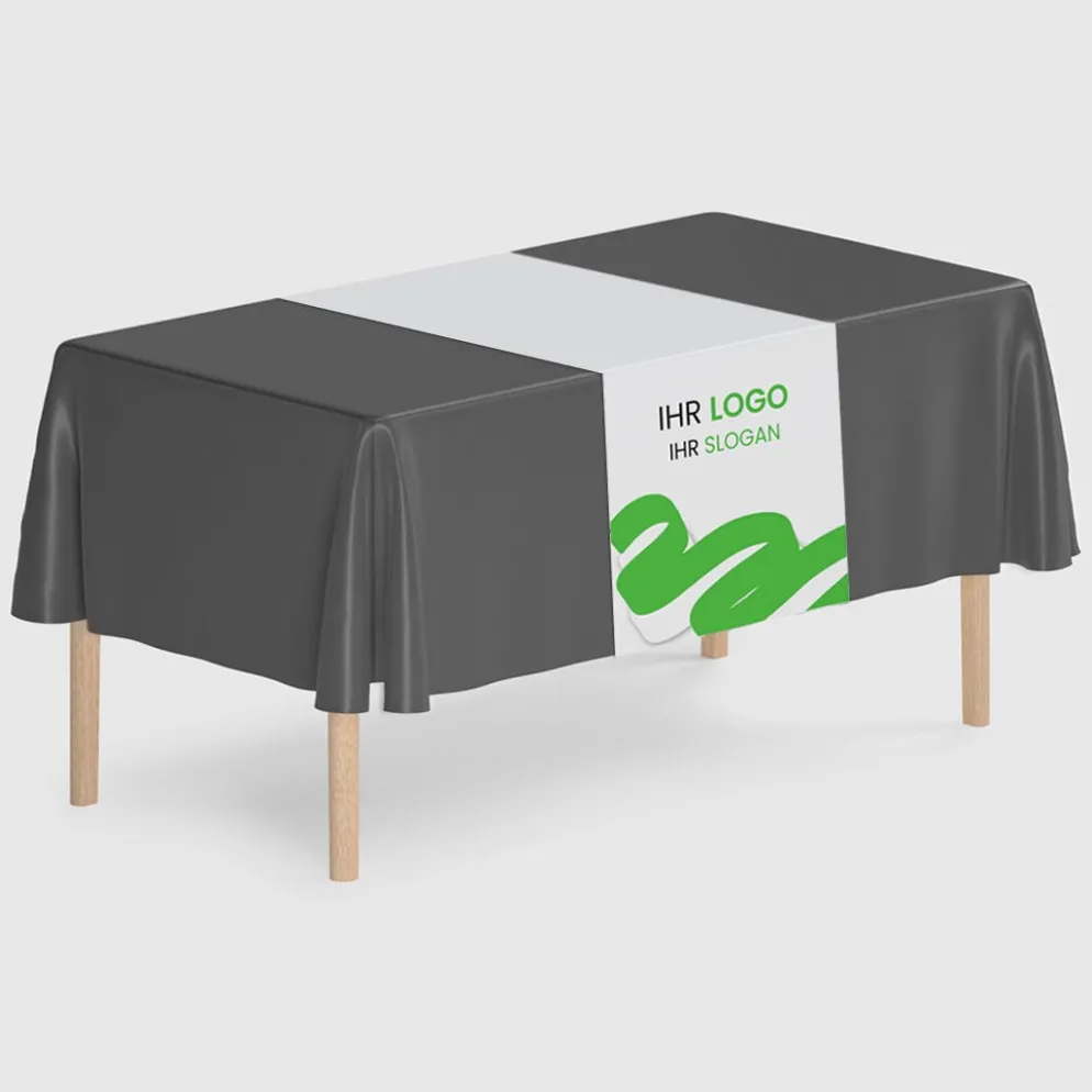 Tischläufer VTS-400 mit Logo, 200x60cm