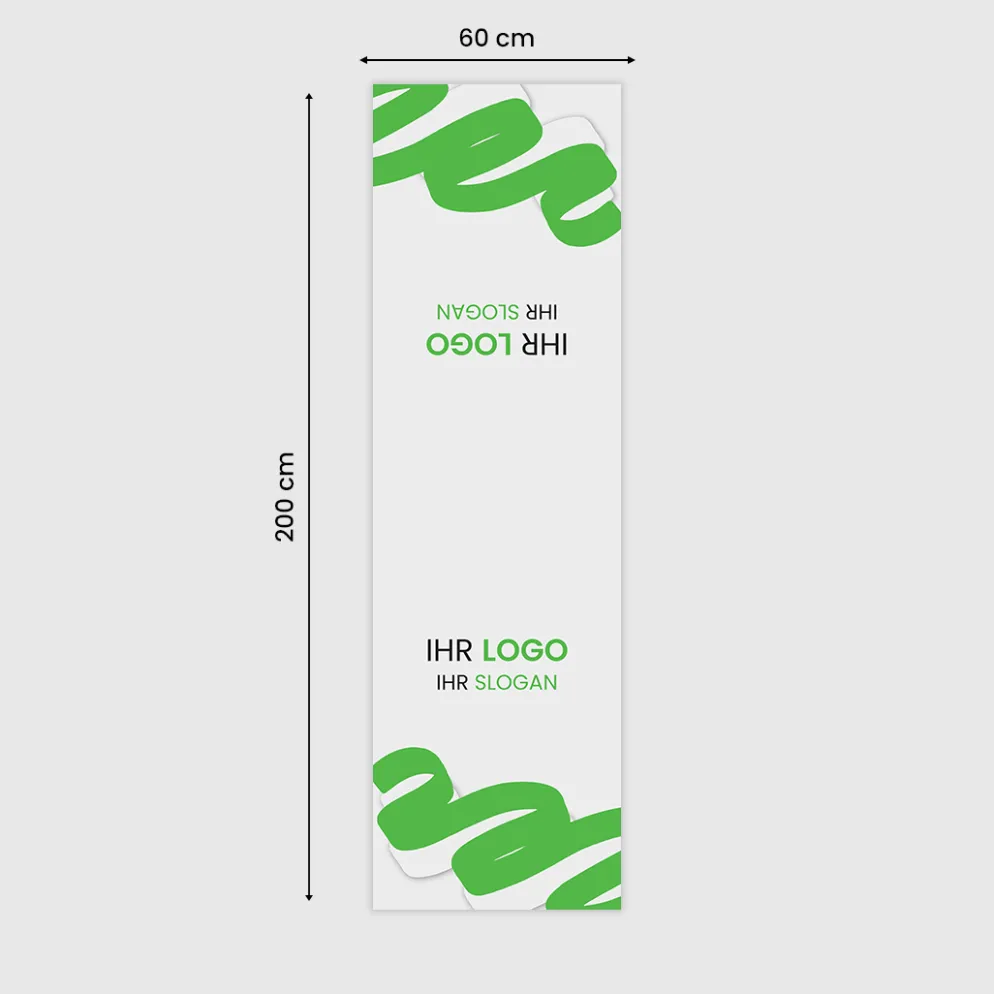 Tischläufer VTS-400 mit Logo, 200x60cm