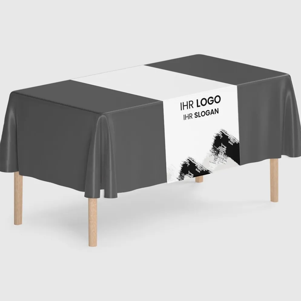 Tischläufer VTS-600 mit Logo, 200x60cm