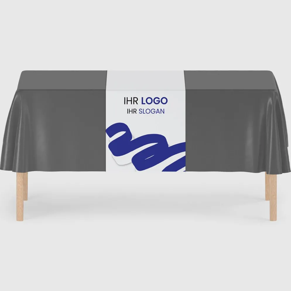 Tischläufer VTS-100 mit Logo, 200x60cm