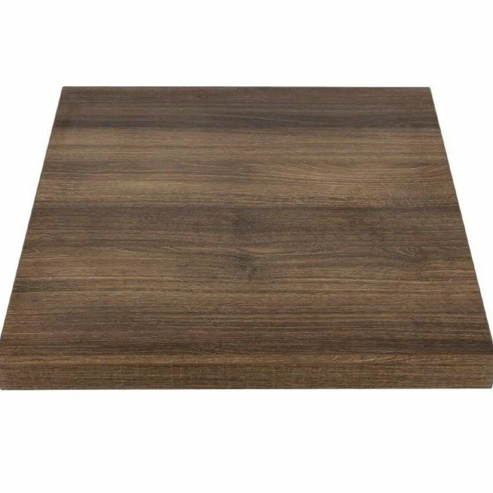Tischplatte PRIMERO Eiche rustikal viereckig 60x60x4,8cm