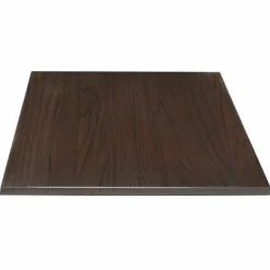 Tischplatte PRIMERO Indoor Dunkelbraun viereckig 60 x 60 x 3 cm