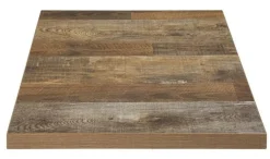 Tischplatte PRIMERO Indoor Urban Dark 70x70cm, 4,8cm Höhe