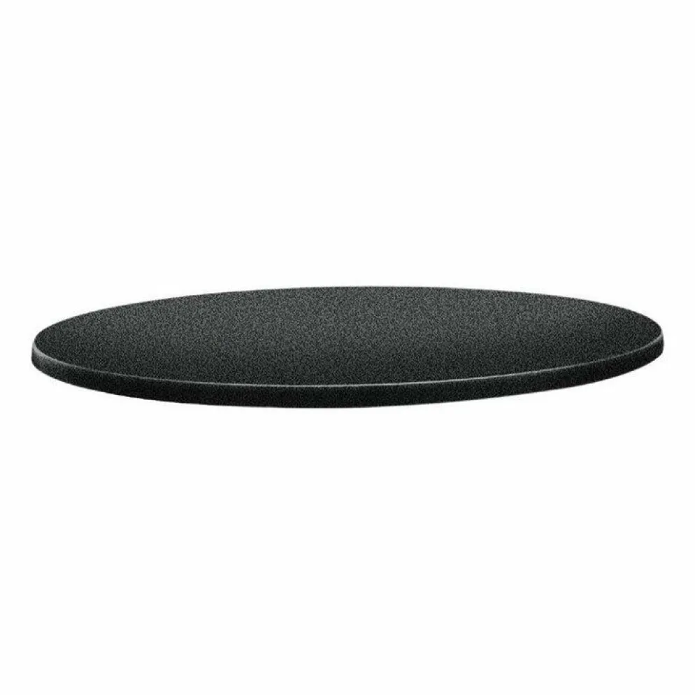 Topalit Tischplatte Classic Line rund Anthrazit Ø 70cm
