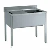 Topfspüle mit Aufkantung B 120cm