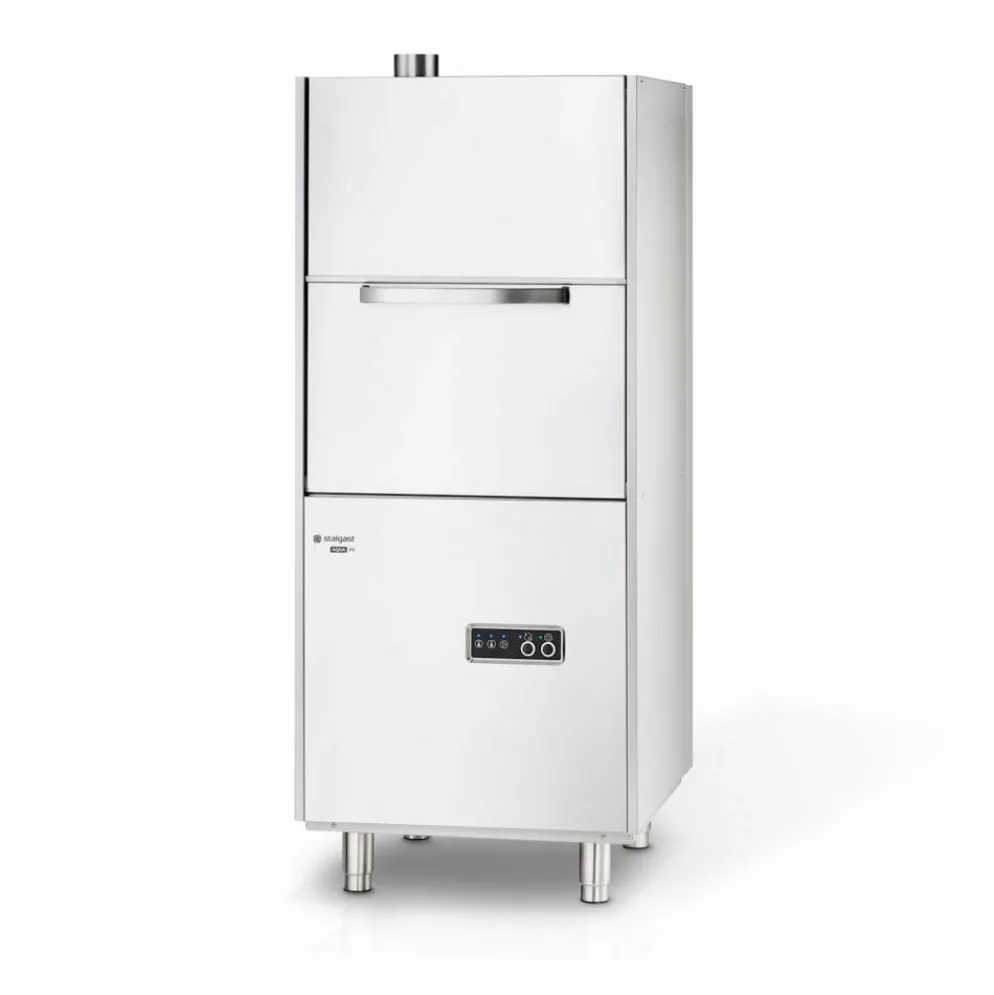 Topfspülmaschine AQUA P3 Edelstahl 12,2 kW, 400 V mit Dosier- & Ablaufpumpe