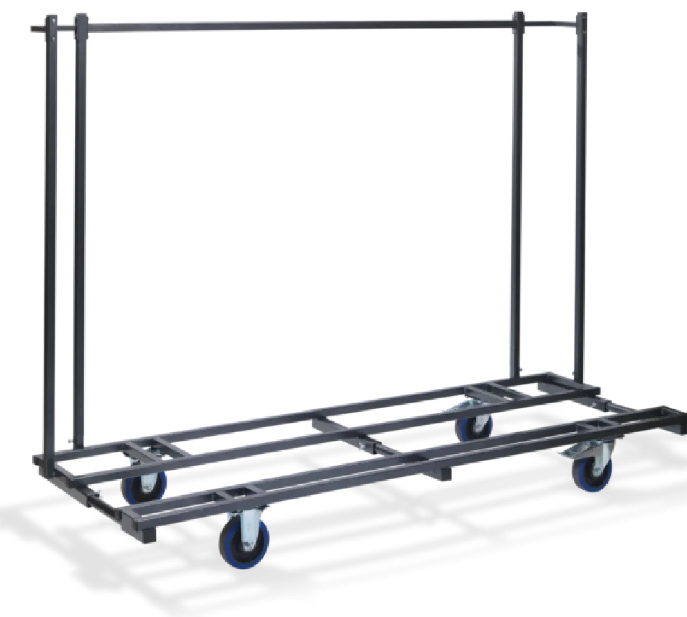 Transportwagen für 10 komplette Festzeltgarnituren, Hammerschlag, 230x595-89x170cm