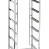 Transportwagen für Spülmaschinenkörbe Breite 560 mm mit 7 Schienen