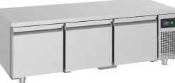 Unterbaukühltisch mit 3 Schubladen, 1600x700x600mm