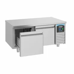 Unterbaukühltisch ProLine mit 2 Schubladen, 1200x700x600mm