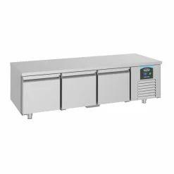 Unterbaukühltisch ProLine mit 3 Türen 280 L, 1600x700x600mm