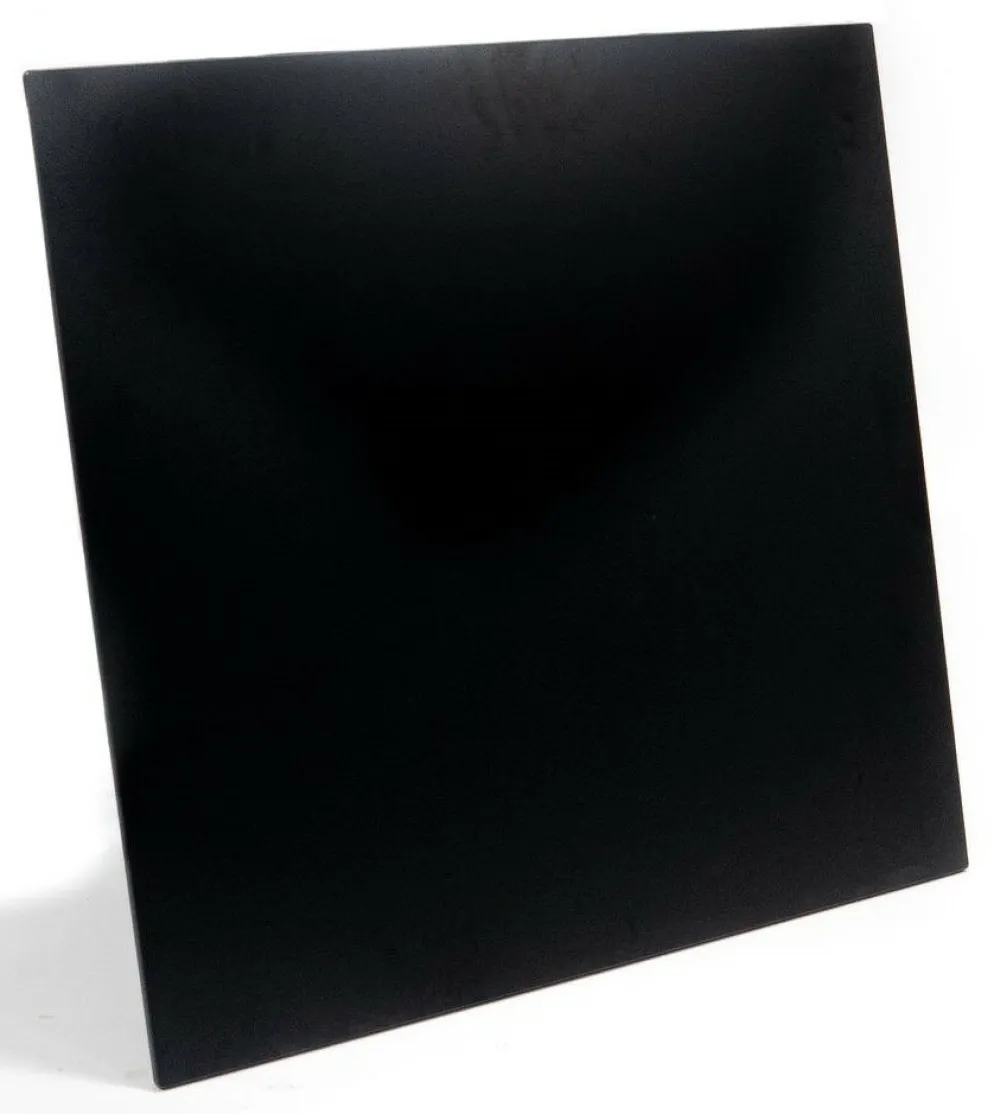 VEBA Tischplatte HPL schwarz 70x70cm