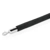 Verbindungstau CLASSIC, Ø 3,2 cm, 1,5 m, schwarz, Velours, verchromt