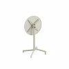 Versa Terrassen Stehtisch Höhenverstellbar Beige, klappbar