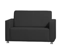 VILLA Sofa 2 Sitzer Schwarz