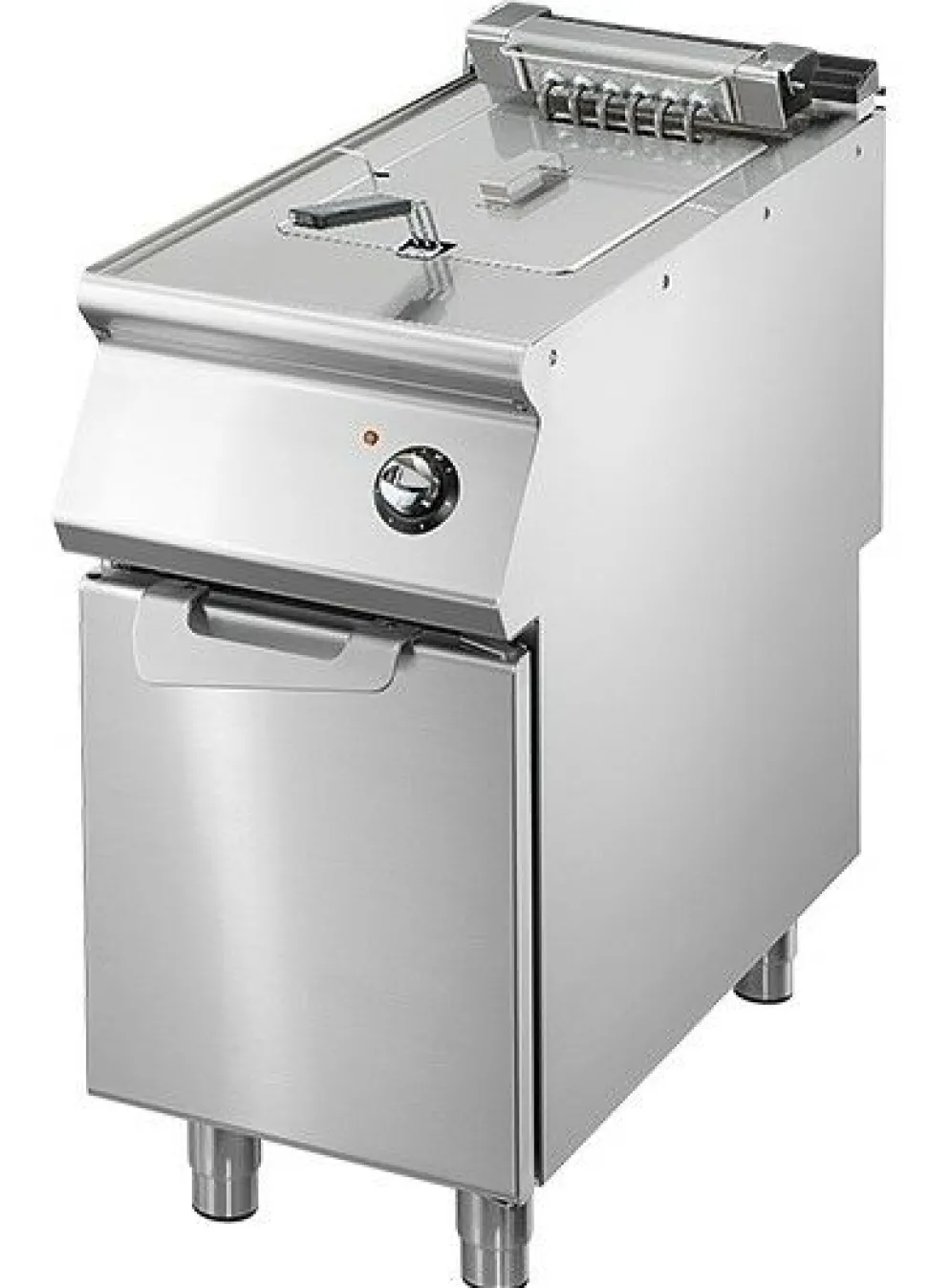 VIRTUS Elektro-Fritteuse, 1x 10 Liter, Breite 400mm, Tiefe 730mm, 9 kW , 400V