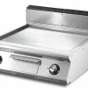 VIRTUS Elektro-Grillplatte, glatte verchromte Platte, Breite 800mm, 10.8 kW, 400V