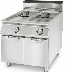 VIRTUS Premium Elektro-Fritteuse, 2x 17 Liter, 400V 33kW