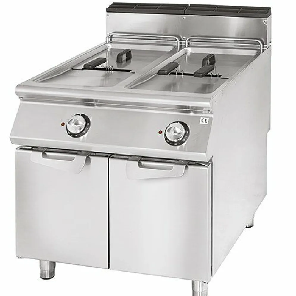 VIRTUS Premium Elektro-Fritteuse Serie 900, 2x 21 Liter, 40kW, 400V