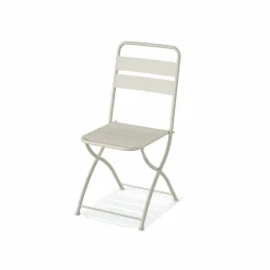 Viva Bistro Klappstuhl Metall Beige