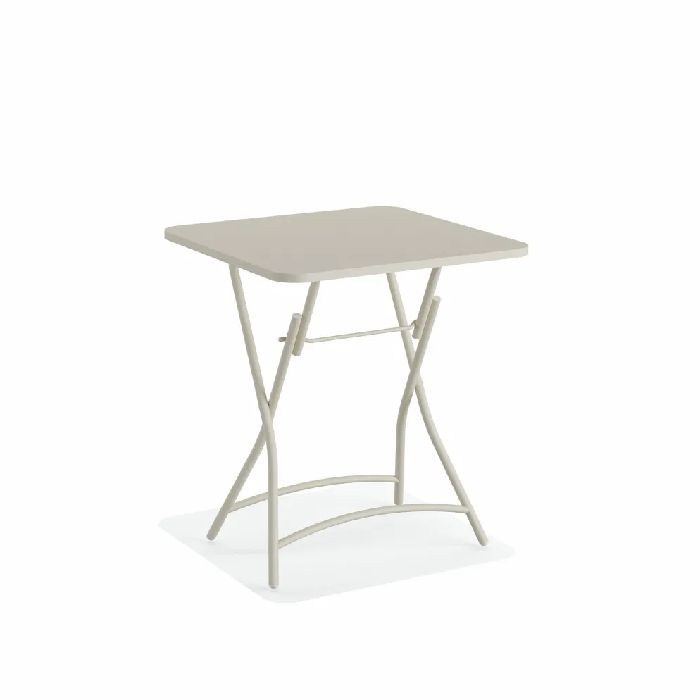 Viva Bistro Klapptisch Metall Beige