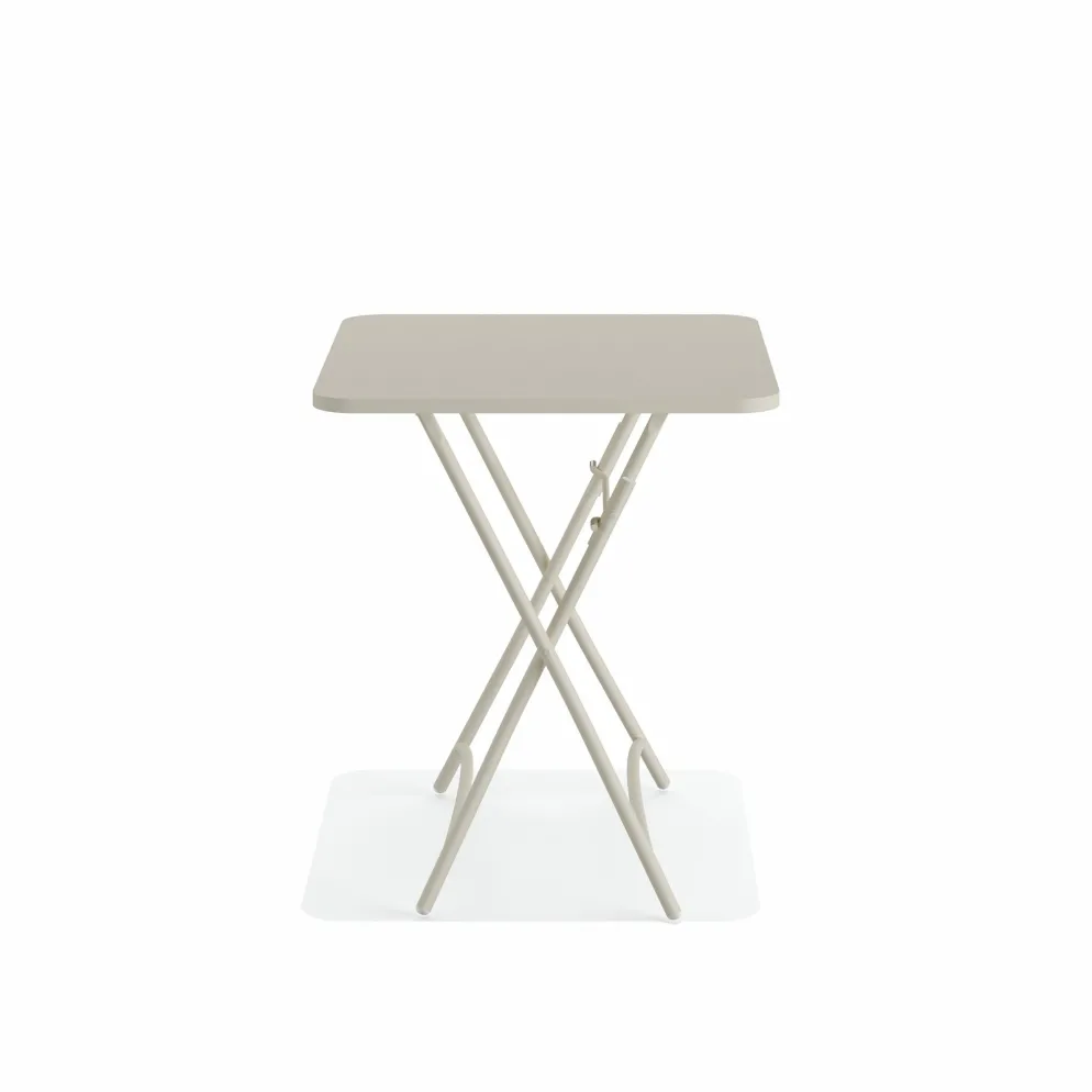 Viva Bistro Klapptisch Metall Beige