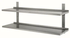 Wandbord 1200x355x27, CNS,1200x355x27 mm