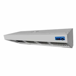 Wandhaube 2400 mm – Komplettset mit Motor, LED & Filtern 900er Tiefe