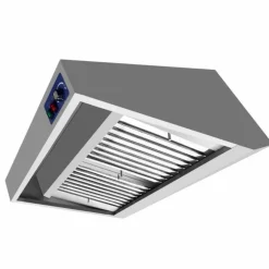 Wandhaube 1200 mm – Komplettset mit Motor, LED & Filtern 900er Tiefe