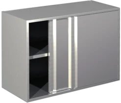 Wandhängeschrank mit Schiebetüren B 120cm x H 65cm