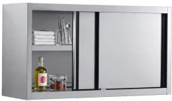 Wandhängeschrank mit Schiebetüren, 1600x400x660mm