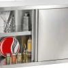 Wandhängeschrank mit Schiebetüren B 100cm x H 80cm