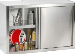 Wandhängeschrank mit Schiebetüren B 100cm x H 80cm
