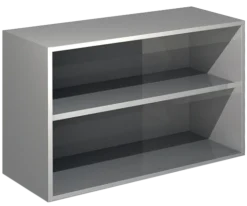 Wandhängeschrank offen B 120cm x H 65cm