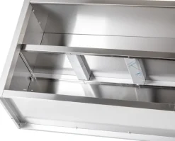 Wandhängeschrank offen B 160cm x H 80cm
