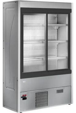 Wandkühlregal Aurin 2 120 mit Schiebetüren, 1200 mm